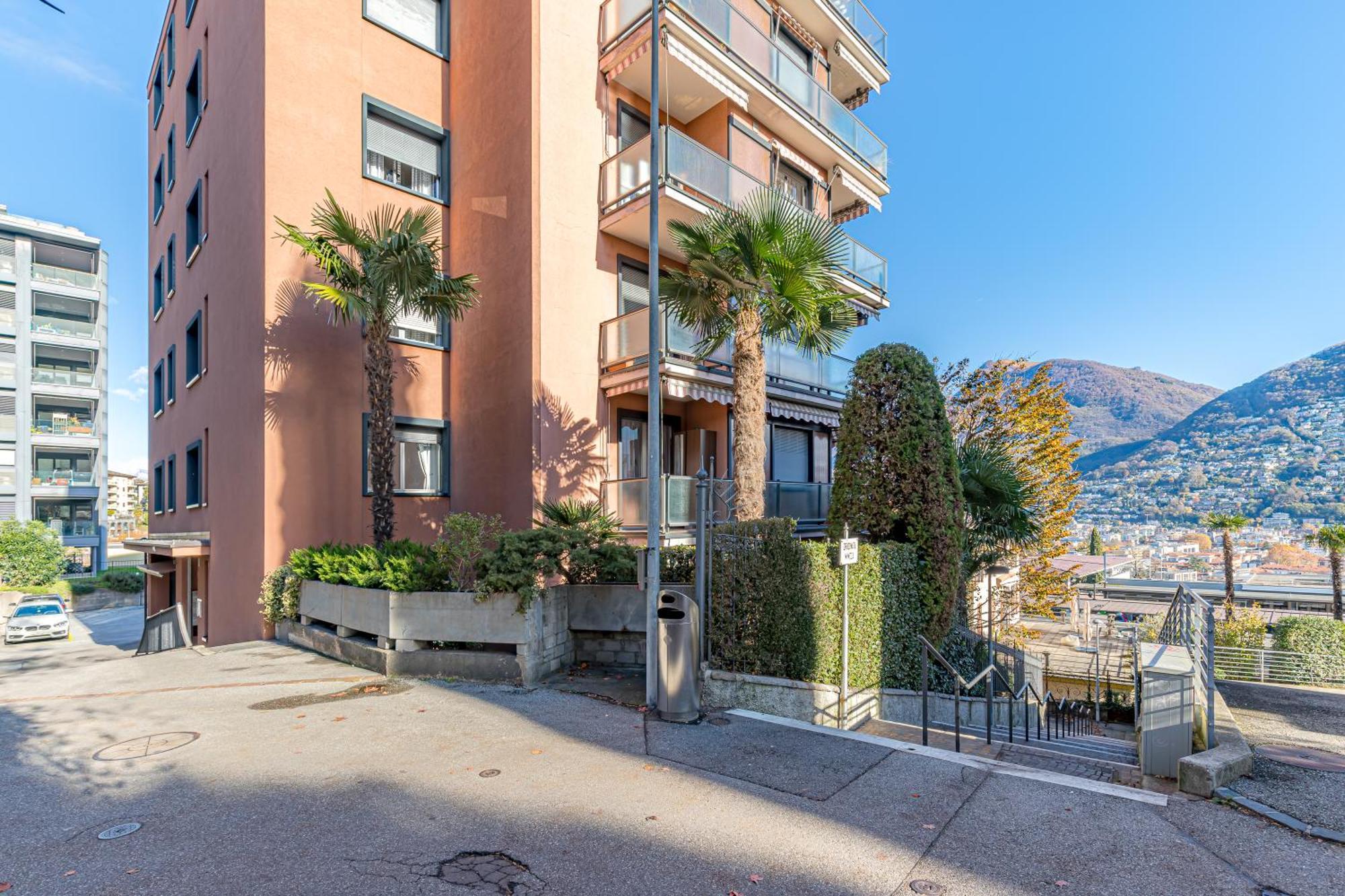 Imperial Of Lugano 4 With A Lake View Behind The Station And 10 Min From The Lake公寓 外观 照片