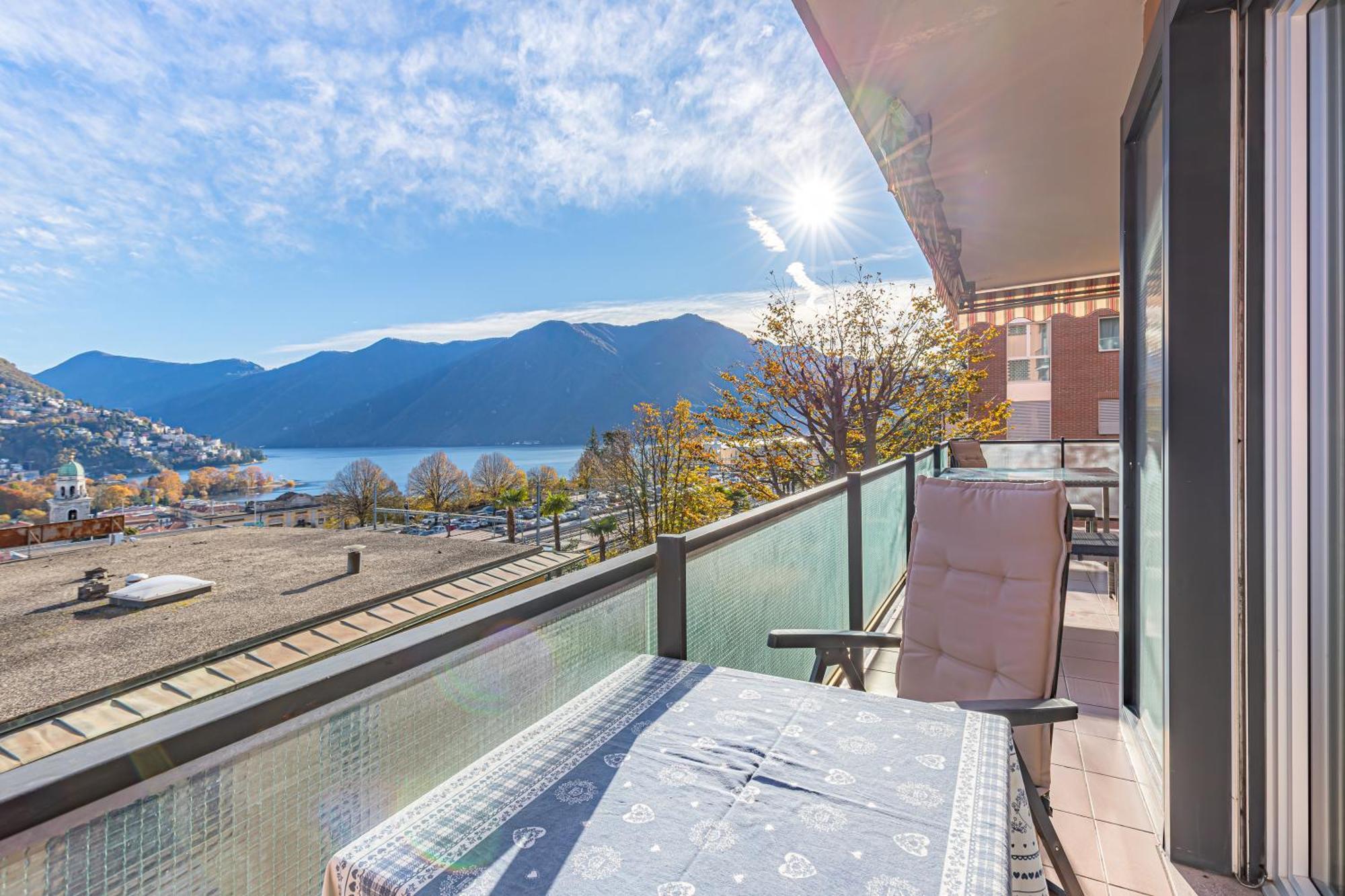 Imperial Of Lugano 4 With A Lake View Behind The Station And 10 Min From The Lake公寓 外观 照片